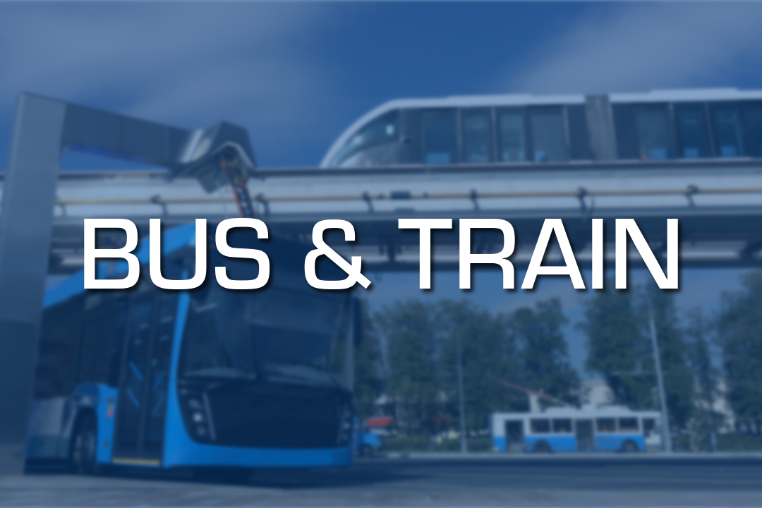 Bus & Train - Markets We Serve